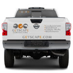 2018 NIssan Titan Company Truck Decals - Tailgate