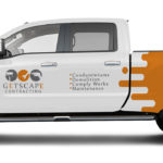 2018 NIssan Titan Company Truck Decals - Driver